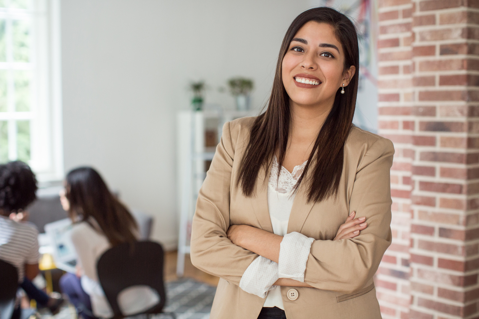 Office woman protrait